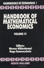 Handbook of Mathematical Economics: Volume 4 Cover Image
