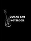 Guitar tab notebook Cover Image