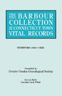 Barbour Collection of Connecticut Town Vital Records. Volume 42: Stamford 1641-1852 By Lorraine Cook White (Editor), Genealogical Society Greater Omaha (Compiled by) Cover Image