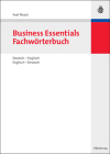 Business Essentials: Fachwörterbuch Deutsch-Englisch Englisch-Deutsch Cover Image