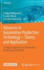 Advances in Automotive Production Technology - Theory and Application: Stuttgart Conference on Automotive Production (Scap2020) By Philipp Weißgraeber (Editor), Frieder Heieck (Editor), Clemens Ackermann (Editor) Cover Image