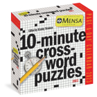 Mensa 10-Minute Crossword Puzzles Page-A-Day Calendar 2023: For Crossword Puzzle Addicts and Word Nerds Cover Image