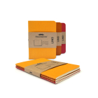 Moustachine Slim Yellows and Reds Blank Passport By Moustachine (Designed by) Cover Image