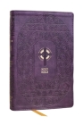 Nrsvce Sacraments of Initiation Catholic Bible, Purple Leathersoft, Comfort Print Cover Image