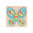 Little Butterfly Chunky Wood Puzzle By Petit Collage (Created by) Cover Image