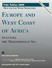 Europe and West Coast of Africa: Including the Mediterranean Sea (Tide Tables: Europe & West Coast of Africa) Cover Image