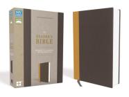 NIV, Reader's Bible, Cloth Over Board, Gold/Gray: Designed for a Seamless Reading Experience Cover Image