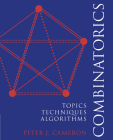 Combinatorics: Topics, Techniques, Algorithms By Peter J. Cameron Cover Image