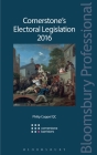 Cornerstone’s Electoral Legislation 2016 Cover Image