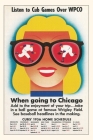 Vintage Journal Chicago Cubs Schedule 1956 By Found Image Press (Producer) Cover Image