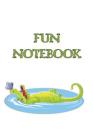 Fun Notebook: Boys Books - Mini Composition Notebook - Ages 6 -12 - Funny Alligator By Simple Planners and Journals Cover Image