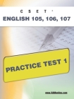 Cset English 105, 106 Practice Test 1 Cover Image