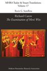 Richard Carew, 'The Examination of Men's Wits' Cover Image