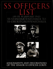 SS Officers List (as of January 1942): Ss-Standartfuhrer to Ss-Oberstgruppenfuhrer - Assignments and Decorations of the Senior SS Officer Corps (Barron's 1000 Photos Series) Cover Image