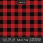 Buffalo Plaid Scrapbook Paper Pad 8x8 Decorative Scrapbooking Kit for Cardmaking Gifts, DIY Crafts, Printmaking, Papercrafts, Red and Black Check Desi By Crafty as Ever Cover Image