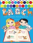 ABC Dot Markers Activity Book Animals: BIG DOTS Do A Dot Page a day Dot Coloring Books For Toddlers Jumbo and Cute USA Art Paint Daubers Marker gift f By Doadot Markerz Cover Image