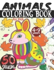 Animals Coloring Book for Kids 4-9 years: Worlds Cutest Animals Coloring Book - Animal Mandala Coloring Book for Kids - Animal World Coloring Book - A By Holiday Coloring Pages Publishing Cover Image