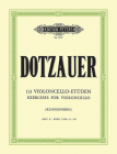 113 Exercises for Violoncello, Book 2: Nos. 35-62 (Edition Peters) By Justus Johann Friedrich Dotzauer (Composer), Johanns Klingenberg (Composer) Cover Image