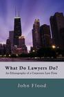What Do Lawyers Do?: An Ethnography of a Corporate Law Firm Cover Image