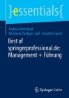 Best of Springerprofessional.De: Management + Führung (Essentials) By Andrea Amerland, Michaela Paefgen-Laß, Annette Speck Cover Image