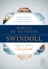 Biblia de Estudio Swindoll Ntv (Tapa Dura, Azul) By Tyndale (Created by), Charles R. Swindoll (Notes by) Cover Image