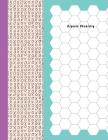 Organic Chemistry: Hexagon Paper (Large) 0.5 Inches (1/2) 100 Pages (8.5 X 11) White Paper, Hexes Radius Honey Comb Paper, Biochemistry, By Jye Whyy Cover Image