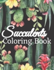 Succulents Coloring Book Cover Image
