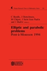 Elliptic and Parabolic Problems: Pont-A-Mousson 1994, Volume 325 (Chapman & Hall/CRC Research Notes in Mathematics #325) By C. Bandle, Michel Chipot, Josef Bemelmans Cover Image