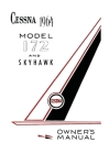 Cessna 1964 Model 172 and Skyhawk Owner's Manual By Cessna Aircraft Company Cover Image