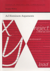 Ad Hominem Arguments (Studies in Rhetoric and Communication) By Mr. Douglas Walton Cover Image