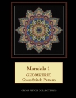 Mandala 1: Geometric Cross Stitch Pattern By Kathleen George, Cross Stitch Collectibles Cover Image