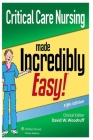 Critical Care Nursing Made Incredibly Easy By Dave Sesco Cover Image