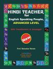Hindi Teacher for English Speaking People, Advanced Level By Ratnakar Narale, Sunita Narale Cover Image