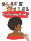 Black girl coloring book: gift for black girl as teens or adults as women Cover Image
