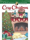 Creative Haven Cozy Christmas Coloring Book Cover Image