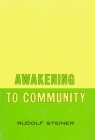 Awakening to Community: (cw 257) Cover Image