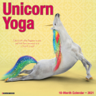 Unicorn Yoga 2021 Wall Calendar By Willow Creek Press Cover Image