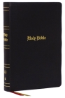 KJV Holy Bible: Super Giant Print with 43,000 Cross References, Black Genuine Leather, Red Letter, Comfort Print: King James Version By Thomas Nelson Cover Image