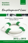 Q&A Employment Law 2012 and 2013 (Blackstone's Law Questions & Answers) Cover Image