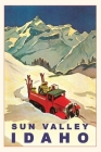 Vintage Journal Sun Valley, Vintage Truck with Skiers By Found Image Press (Producer) Cover Image