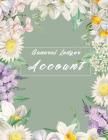 General Ledger Account: Accounting Record Keeping Books, Simple Income Expense Book, Record Expenses & Income 8.5 X 11 By Shelia Pope Cover Image