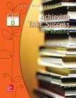 Achieving Tabe Success in Reading, Level D Workbook (Achieving Tabe Success for Tabe 9 & 10) By McGraw Hill Cover Image
