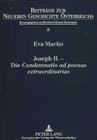Joseph II. - Die Condemnatio Ad Poenas Extraordinarias: Schiffziehen Und Gassenkehren (European University Studies. Series V #9) Cover Image