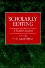 Scholarly Editing: A Guide to Research Cover Image