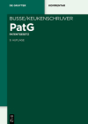 Patentgesetz (de Gruyter Kommentar) Cover Image