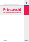 Privatrecht Für Wirtschaftswissenschaftler Cover Image