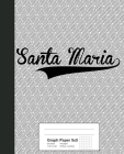 Graph Paper 5x5: SANTA MARIA Notebook By Weezag Cover Image