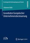 Grundsätze Europäischer Unternehmensbesteuerung (Forschungsreihe Rechnungslegung Und Steuern) Cover Image