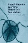 Neural Network Learning: Theoretical Foundations By Martin Anthony, Peter L. Bartlett Cover Image