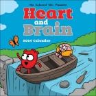 Heart and Brain 2024 Wall Calendar By Nick Seluk Cover Image